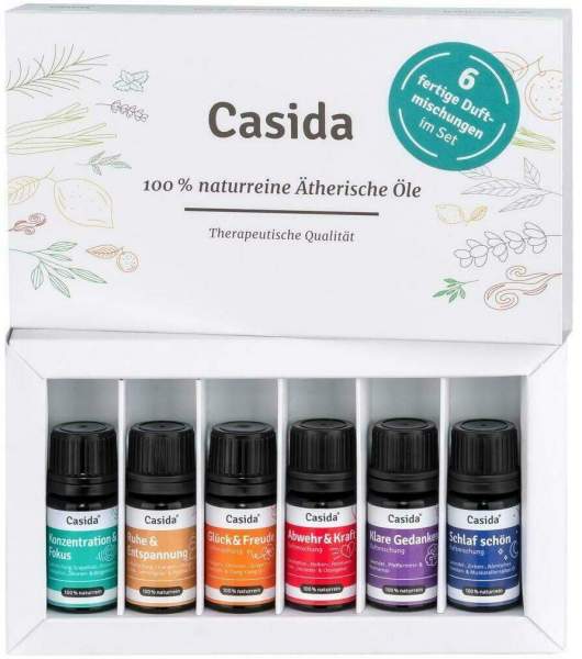 ÄTHERISCHE Öle Duftmischungen Set naturrein 6 x 5