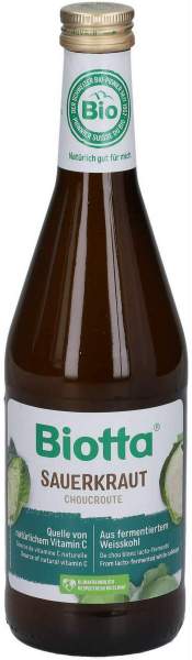Biotta Sauerkraut Saft Ch 500 ml