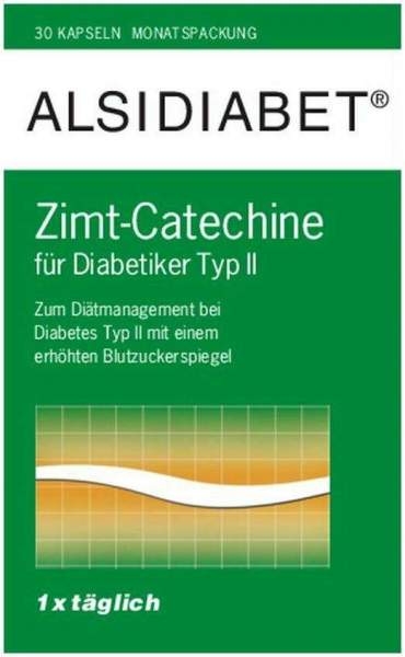 Alsidiabet Zimt Catechine 30 Kapseln