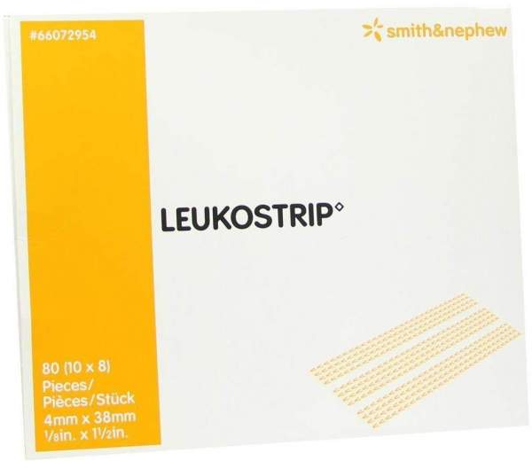 Leukostrip Wundnahtstreifen 4,0 X 38 mm