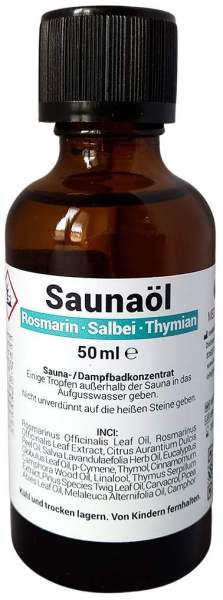 Sauna Konzentrat Rosmarin Salbei Thymian 50ml