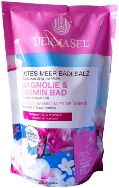 Dermasel Totes Meer Badesalz Magnolie &amp; Jasmin