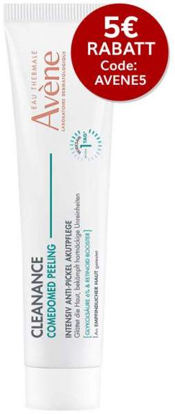 Avene Cleanance Comedomed Peeling Anti-Pickel Pflege 40 ml