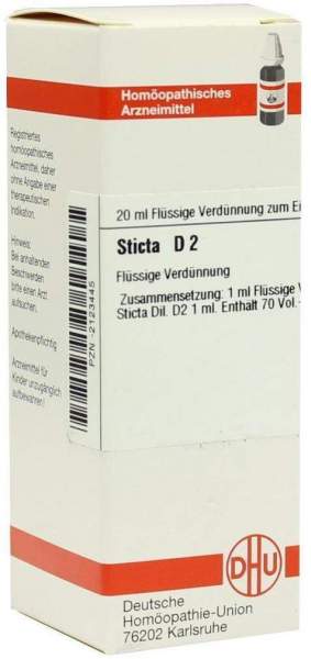 Sticta D 2 Dilution 20 ml