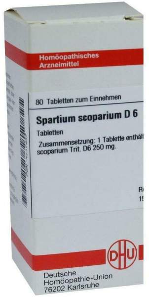 Dhu Spartium Scoparium D6 80 Tabletten