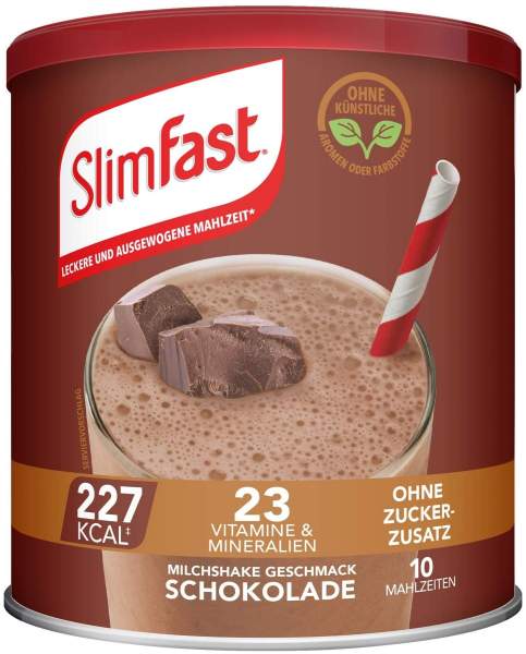 Slim Fast Pulver Schokolade 375 g