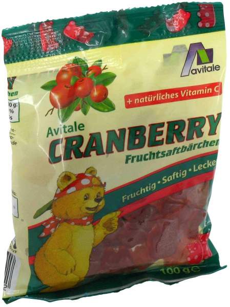 Cranberry 100 G Fruchtsaftbärchen