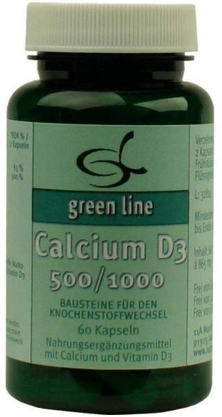 Calcium D3 500-1.000 Kapseln 60 Kapseln