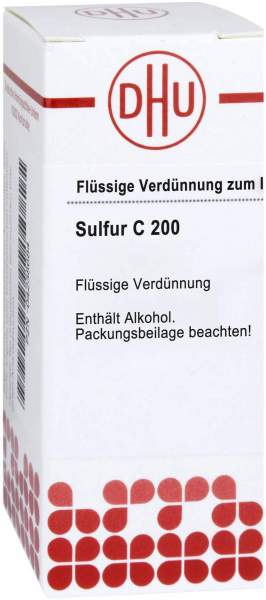 Sulfur C 200 20 ml Dilution