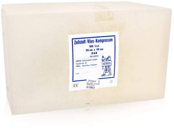 Zellstoff Vlies Kompressen 20x40cm Unsteril