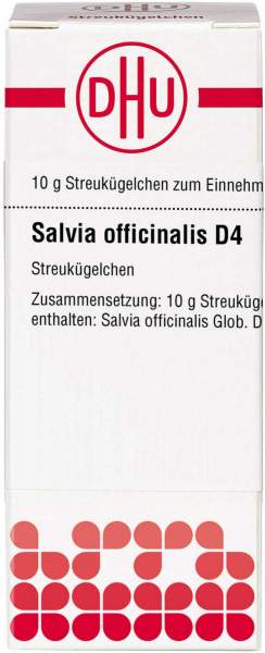 Dhu Salvia Officinalis D4 Globuli 10 G