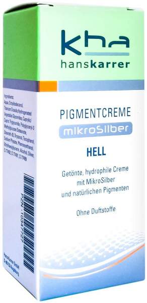 Hans Karrer Pigmentcreme Mikrosilber Hell 20 ml