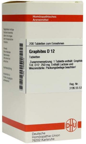 Graphites D12 200 Tabletten
