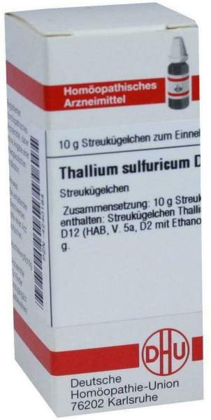 Dhu Thallium Sulfuricum D12 Globuli