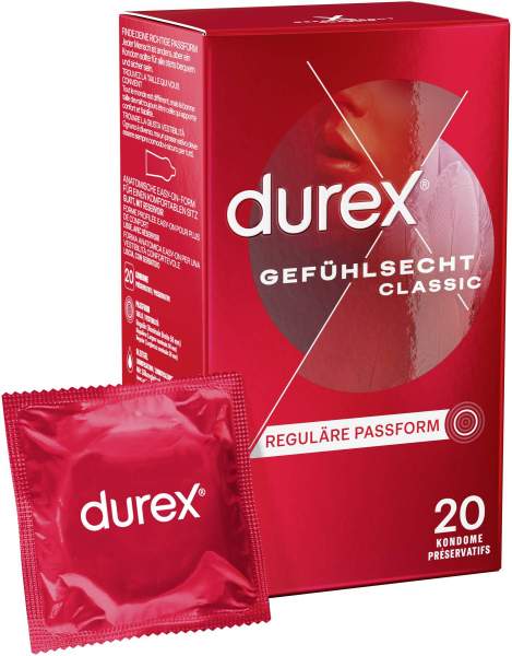 Durex Gefühlsecht classic 20 Kondome