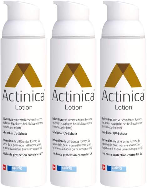 Actinica Lotion Dispenser 3 x 80 g