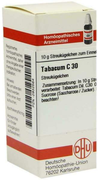 Dhu Tabacum C30 10 G Globuli
