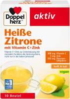 Doppelherz Heiße Zitrone Vitamin C + Zink Granulat 10 Stück