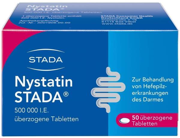 Nystatin Stada 50 überzogene Tabletten