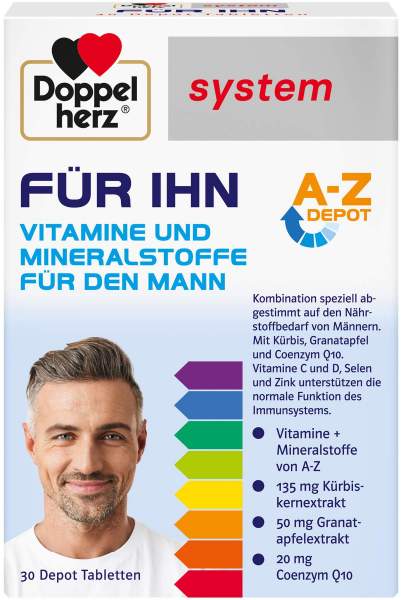 Doppelherz system Für Ihn 30 Tabletten