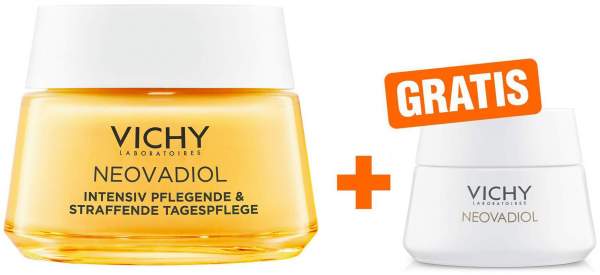 Vichy Neovadiol Tagespflege nach den Wechseljahren 50 ml Creme + gratis Nachtpflege 15 ml