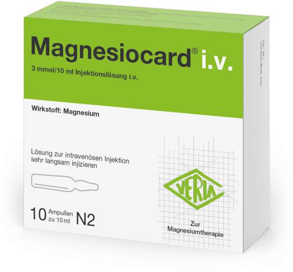 Magnesiocard I.V. Injektionslösung 10 X 10 ml