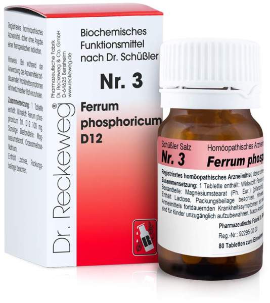 Biochemie 3 Ferrum Phosphoricum D 12 Tabletten