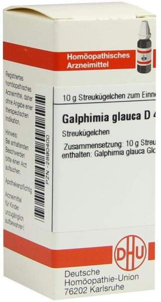 Galphimia Glauca D4 10 G Globuli