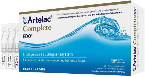 Artelac Complete EDO Augentropfen 30 x 0,5 ml