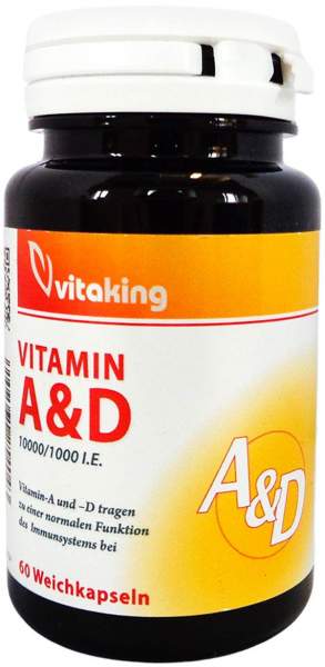 Vitamin A &amp; D 10.000 1.000 I.E. 60 Kapseln