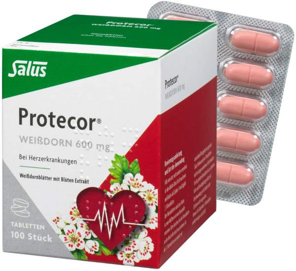 Protecor Weißdorn 600 mg 100 Filmtabletten