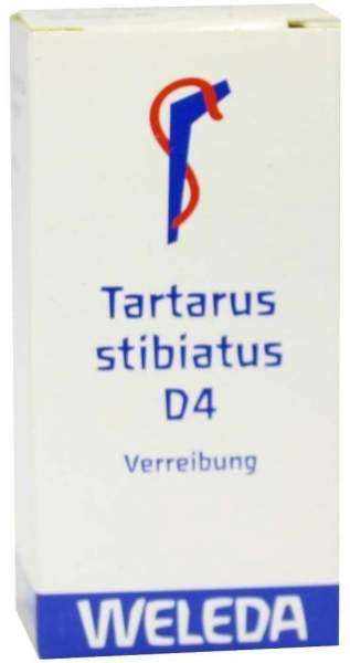 Weleda Tartarus Stibiatus D4 20 g Trituration