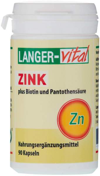 Zink + Vitamin B5 + Biotin Kapseln