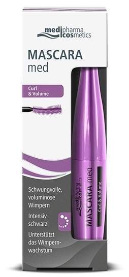 Medipharma Cosmetics Mascara Med Curl &amp; Volume 7 ml