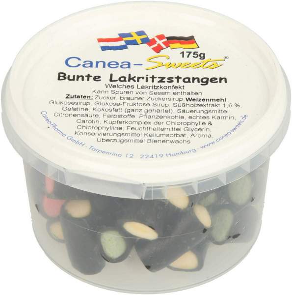 Bunte Lakritzstangen