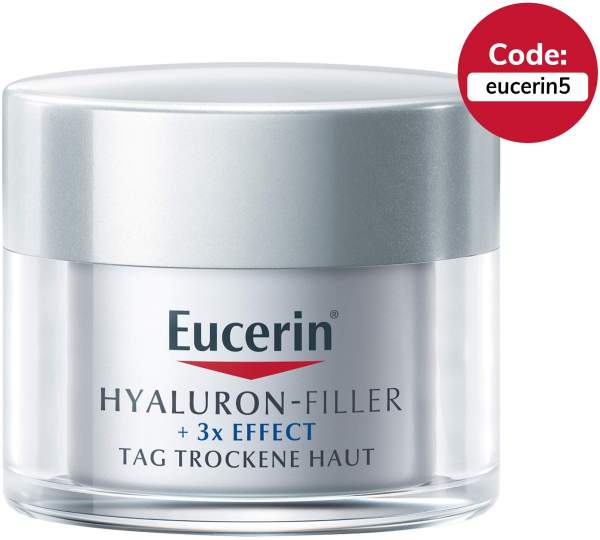 Eucerin Hyaluron Filler Tagespflege Trockene Haut 50 ml