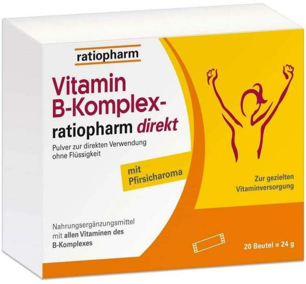 Vitamin B Komplex ratiopharm direkt 20 Beutel