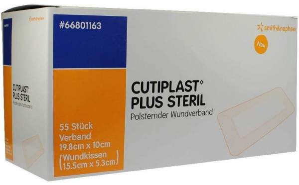 Cutiplast Plus Steril 10 X 19,8 cm 55 Verband