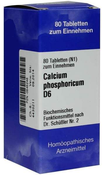 Biochemie 2 Calcium Phosphoricum D6 Tabletten 80 Tabletten
