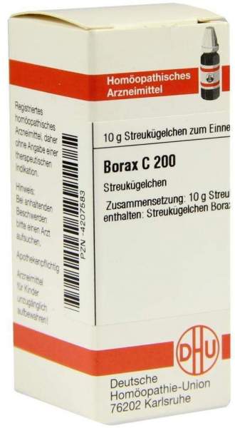 Borax C 200 Globuli