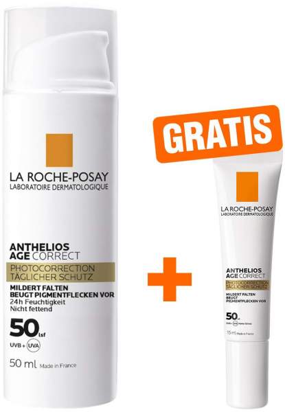 La Roche Posay Anthelios Age Correct LSF 50 50 ml + gratis 15 ml