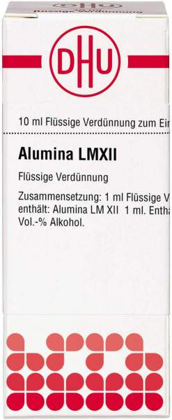 DHU Alumina Lm Xii Dilution 10 ml