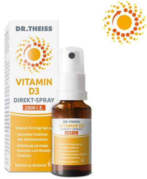 Dr. Theiss Vitamin D3 Direkt-Spray 2000 I.E. 20 ml
