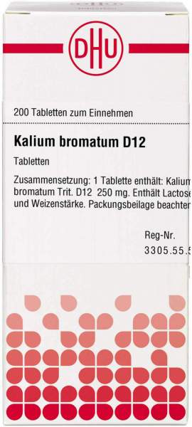 Kalium Bromatum D 12 Tabletten