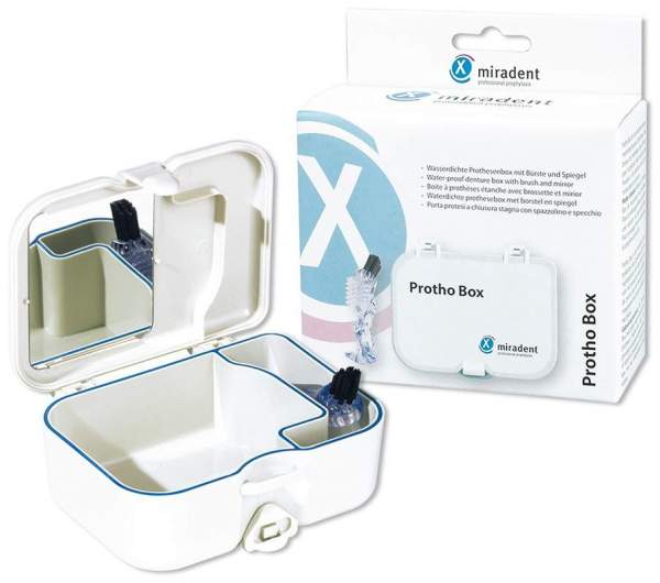 Miradent Prothesen-Aufbewahrungsbox Protho Box