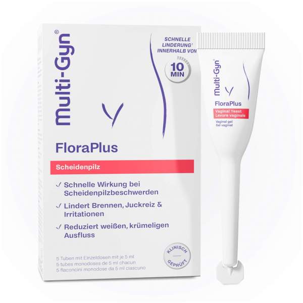 Multi Gyn Floraplus 5 X 5 ml Gel