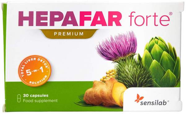Sensilab Hepafar Forte Premium Kapseln