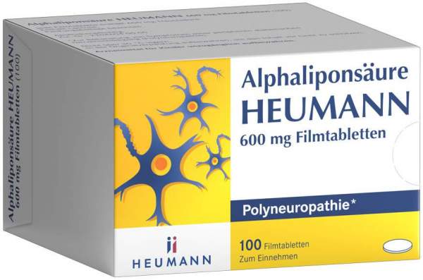 Alphaliponsäure Heumann 600 mg 100 Filmtabletten