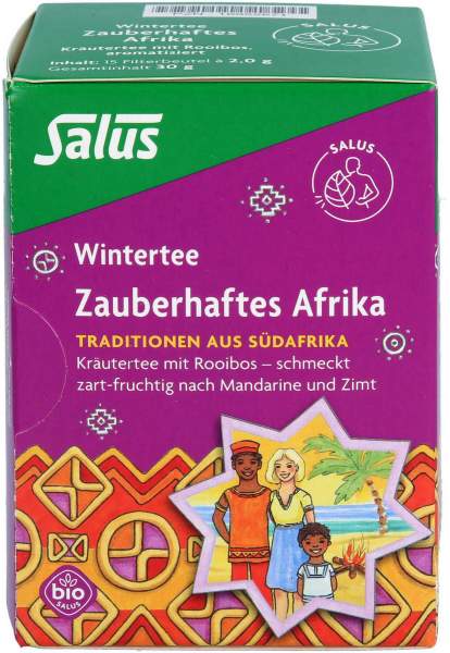 Zauberhaftes Afrika Kräutertee Bio Salus Filterbeutel 15 Stück