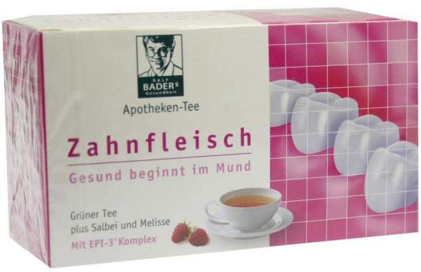 Baders Apotheken Tee Zahnfleisch 20 Filterbeutel